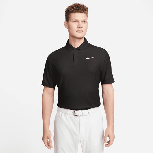 Nike Dri-FIT Tiger Woods Golfpolo voor heren - Zwart