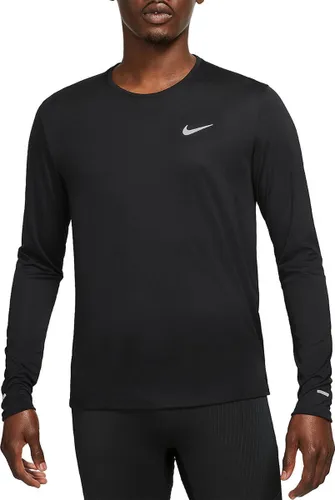 Nike - Dri-FIT UV Miler Longsleeve Shirt - Zwarte Sportshirt