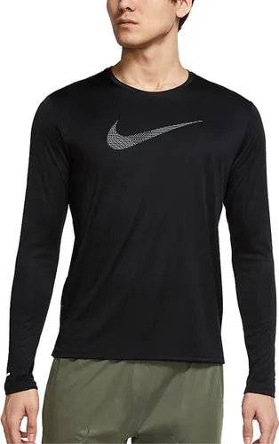 Nike - Dri-Fit UV Run Division - Zwarte sportshirt