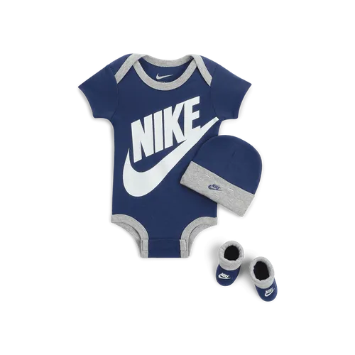 Nike Driedelige babyset (0-6 maanden) - Blauw