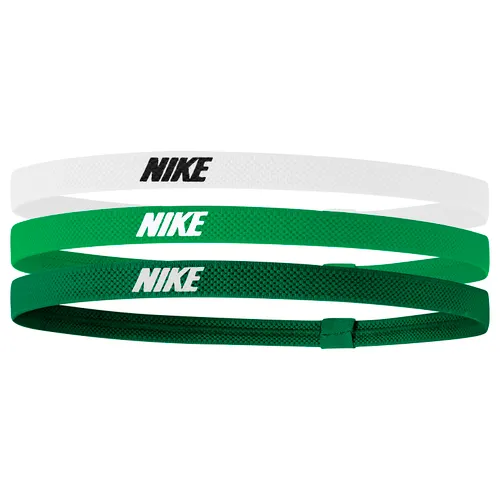 Nike Elastische Haarbanden 3-Pack Wit Groen Zwart
