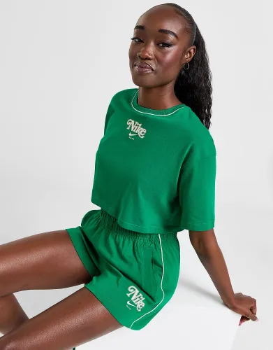 Nike Energy Crop T-Shirt, Green