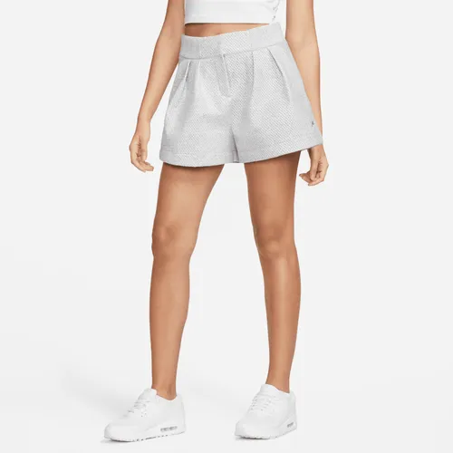 Nike Forward Shorts damesshorts met hoge taille - Grijs