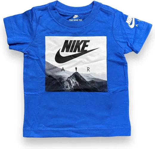 Nike Futura Air View T Shirt Baby - Blauw/Wit