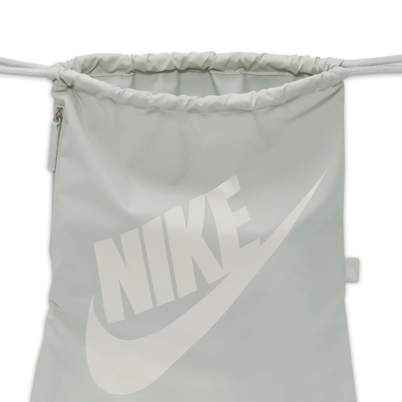 Nike Heritage Tas met trekkoord (13 liter) - Grijs