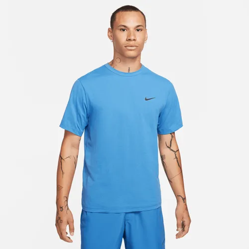 Nike Hyverse Dri-FIT UV multifunctionele herentop met korte mouwen - Blauw