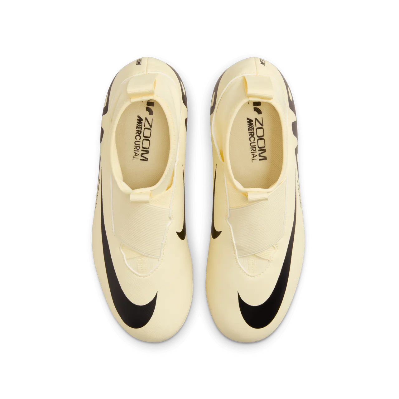 Nike Jr. Mercurial Superfly 9 Academy high top voetbalschoenen voor kleuters/kids (kunstgras) - Geel