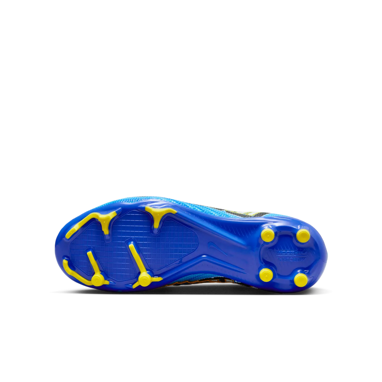 Nike Jr. Mercurial Superfly 9 Pro KM FG/MG high-top voetbalschoen voor kleuters/kids (meerdere ondergronden) - Blauw