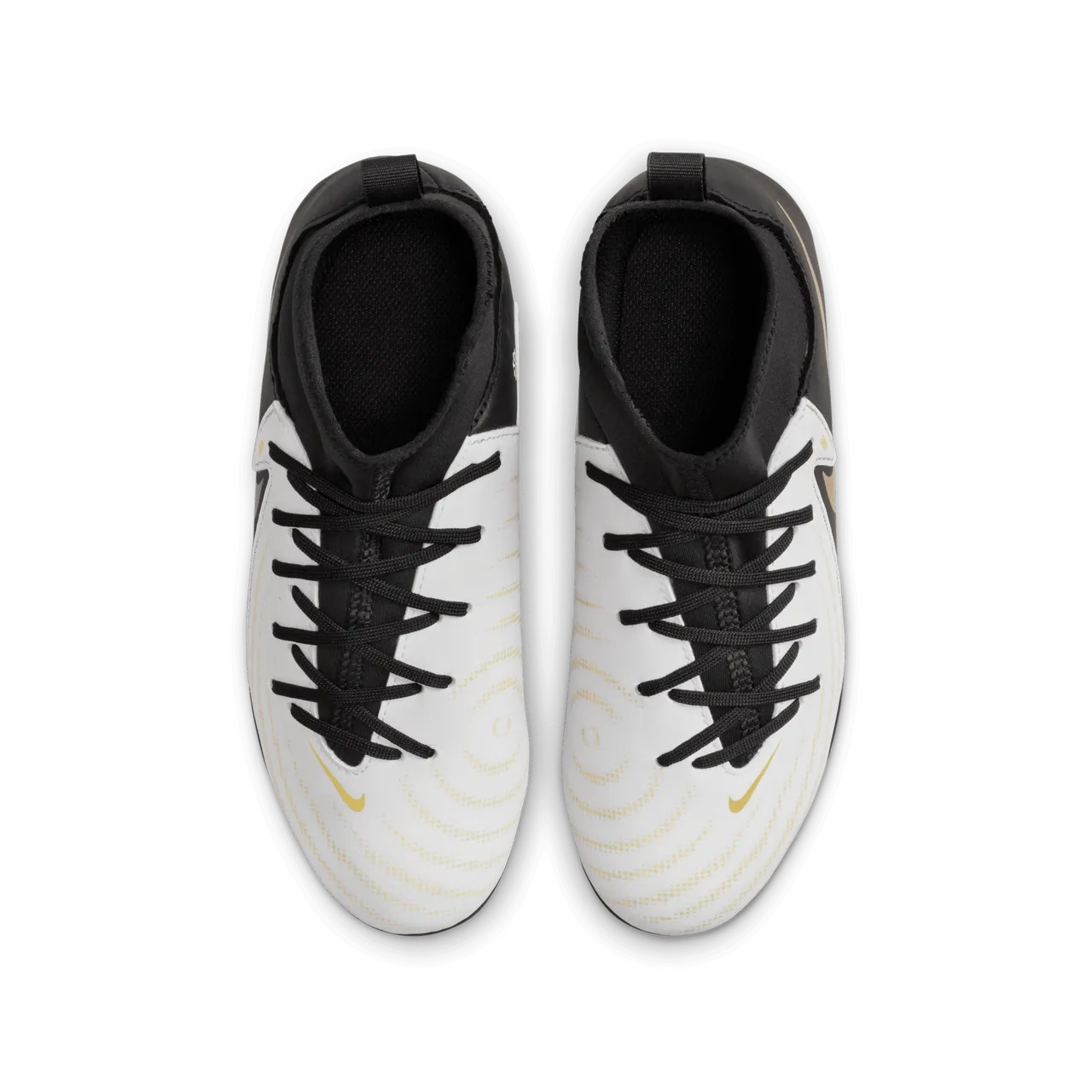 Nike Jr. Phantom Luna 2 Club high-top voetbalschoenen voor kleuters/kids (meerdere ondergronden) - Wit