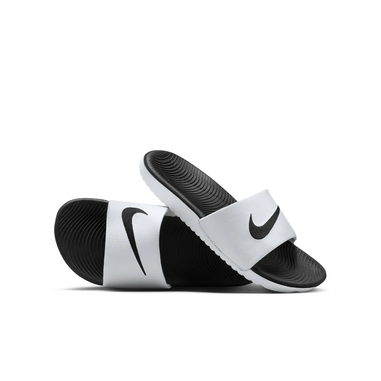 Nike Kawa Slipper kleuters/kids - Wit