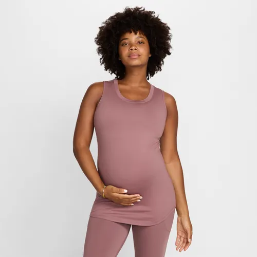 Nike (M) One Dri-FIT Slim-Fit tanktop voor dames (zwangerschapskleding) - Paars