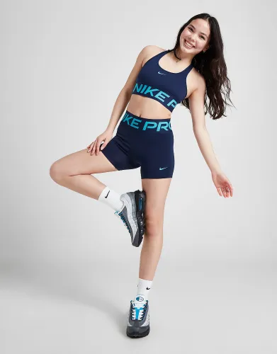 Nike Meisjes Pro 3" Shorts Junior, Blue