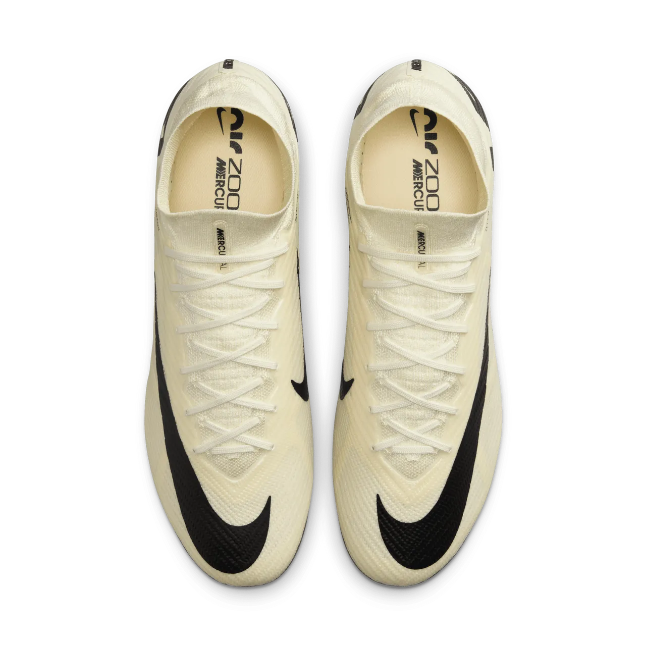 Nike Mercurial Superfly 9 Elite high top voetbalschoenen (stevige ondergrond) - Geel