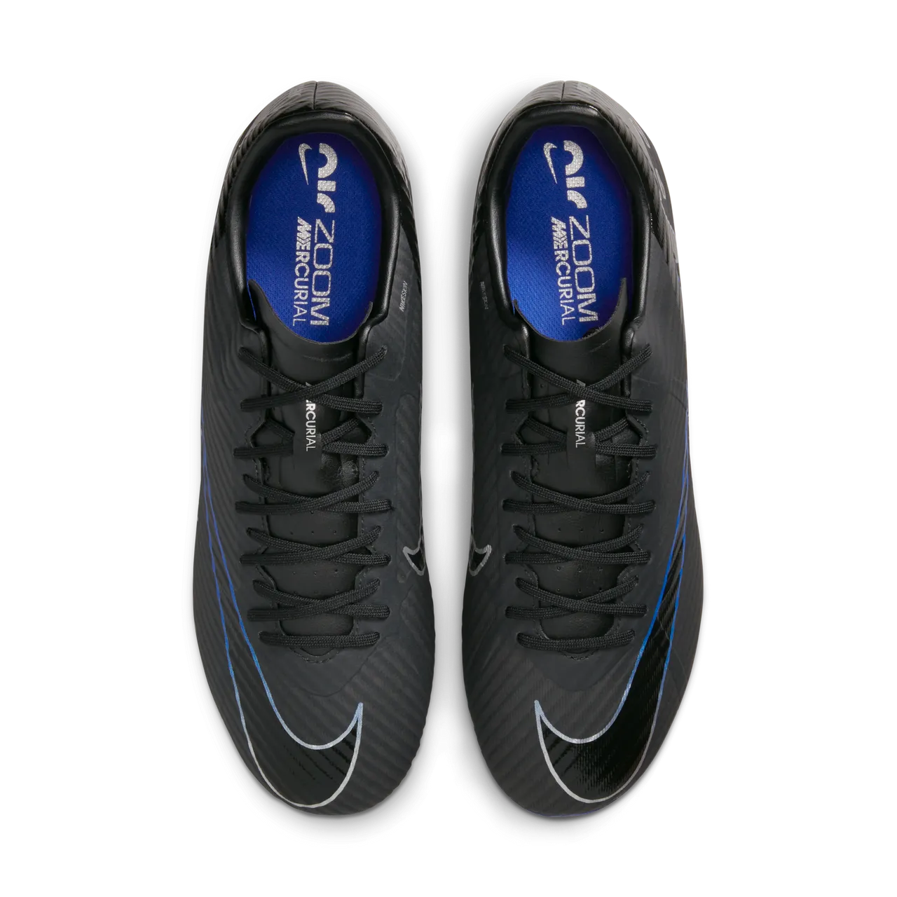 Nike Mercurial Vapor 15 Academy low top voetbalschoenen (meerdere ondergronden) - Zwart
