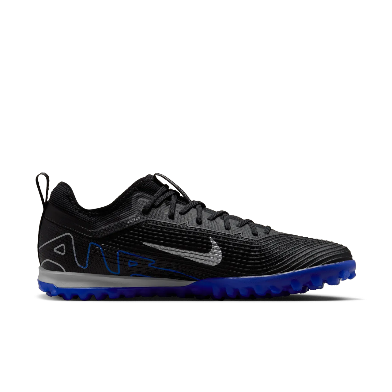 Nike Mercurial Vapor 15 Pro low top voetbalschoenen (turf) - Zwart