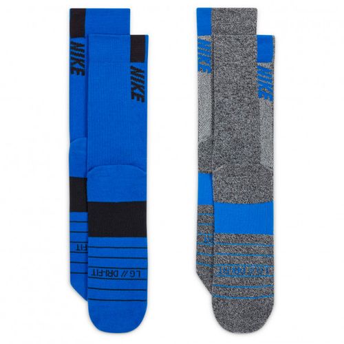 Nike - Multiplier Crew Sock (2 Pair) - Hardloopsokken