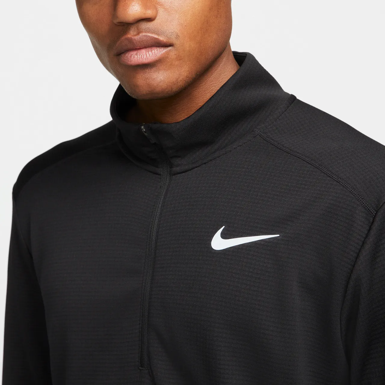 Nike Pacer Hardlooptop met halflange ritssluiting voor heren - Zwart