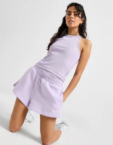 Nike Phoenix Fleece Shorts, Purple
