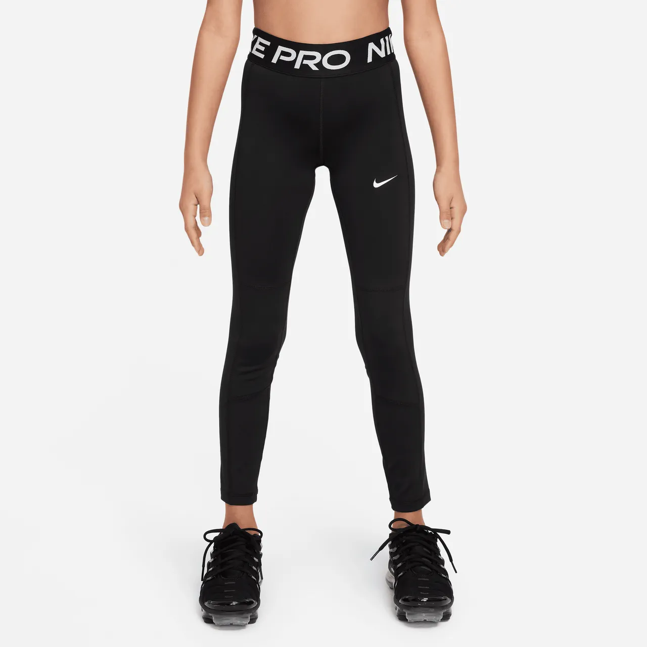 Nike Pro Leak Protection: Period Dri-FIT legging voor meisjes - Zwart