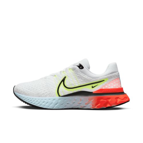 Nike React Infinity Run Flyknit 3 Hardloopschoenen voor dames (straat) - Wit