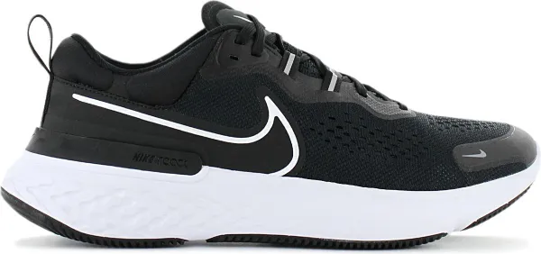 Nike React Miler 2 - Heren Hardloopschoenen Running Schoenen Zwart CW7121-001