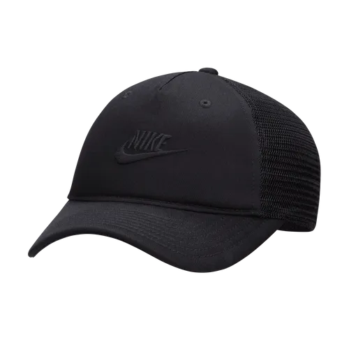 Nike Rise Cap gestructureerde truckerpet - Zwart