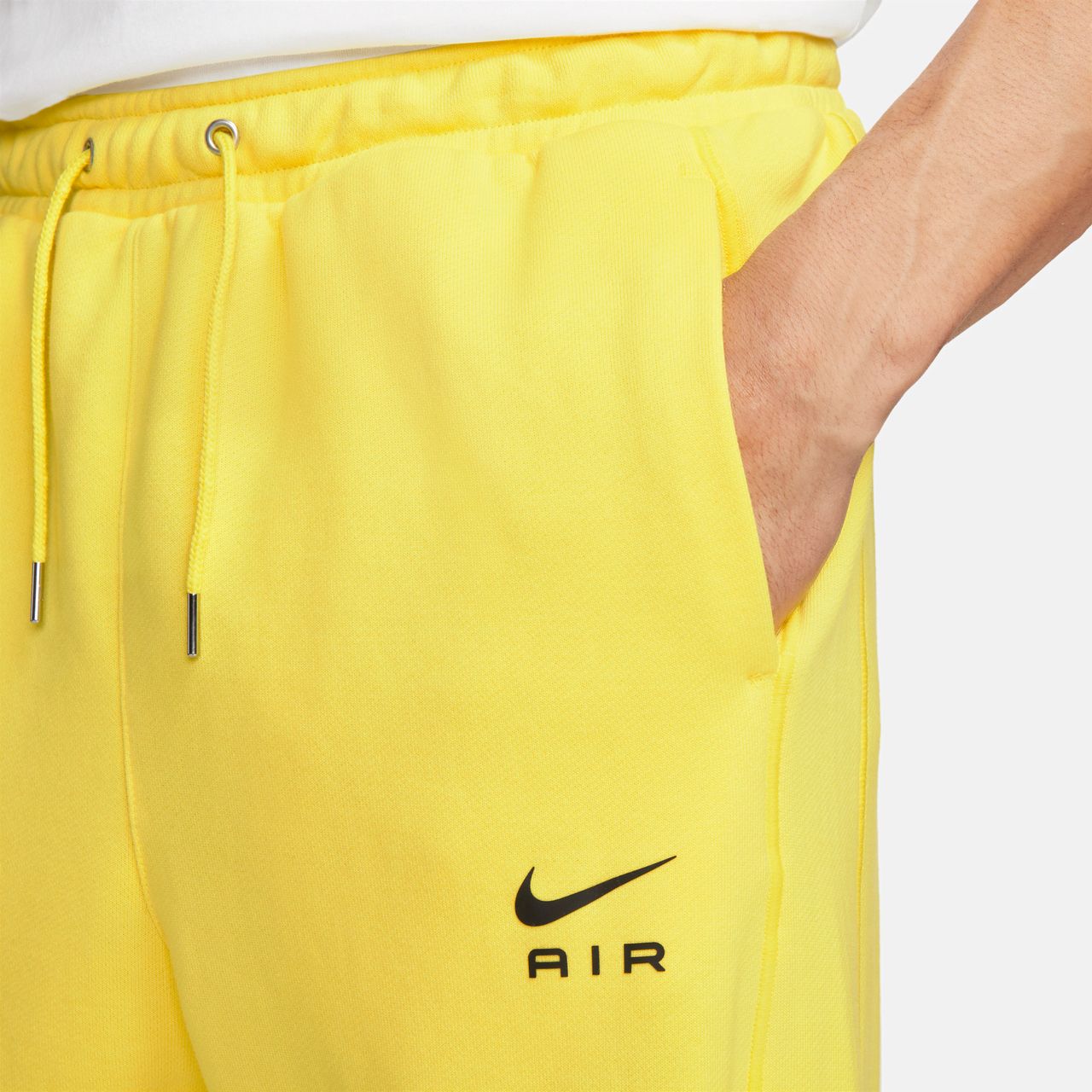 Nike Sportswear Air Herenbroek van sweatstof - Geel