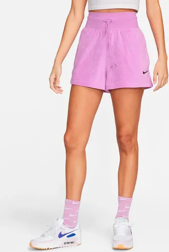Nike Sportswear Badstofshorts - Voor Dames - Lila - Maat XL