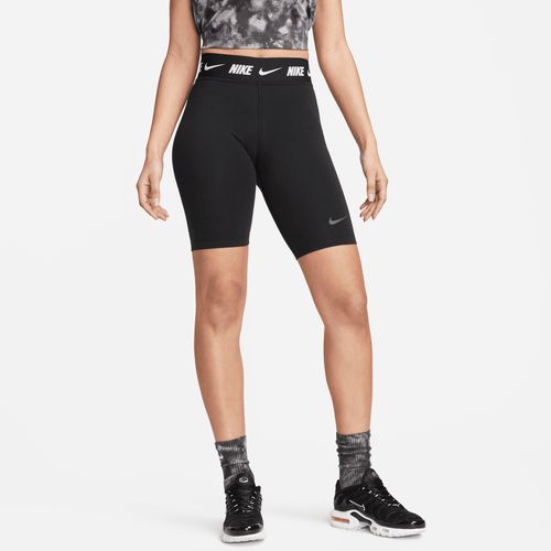 Nike Sportswear bikershorts met hoge taille voor dames - Zwart