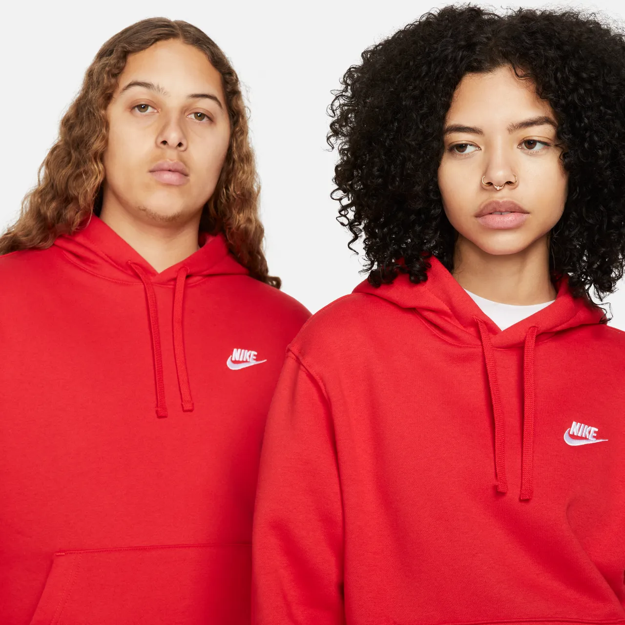 Nike Sportswear Club Fleece Hoodie - Rood