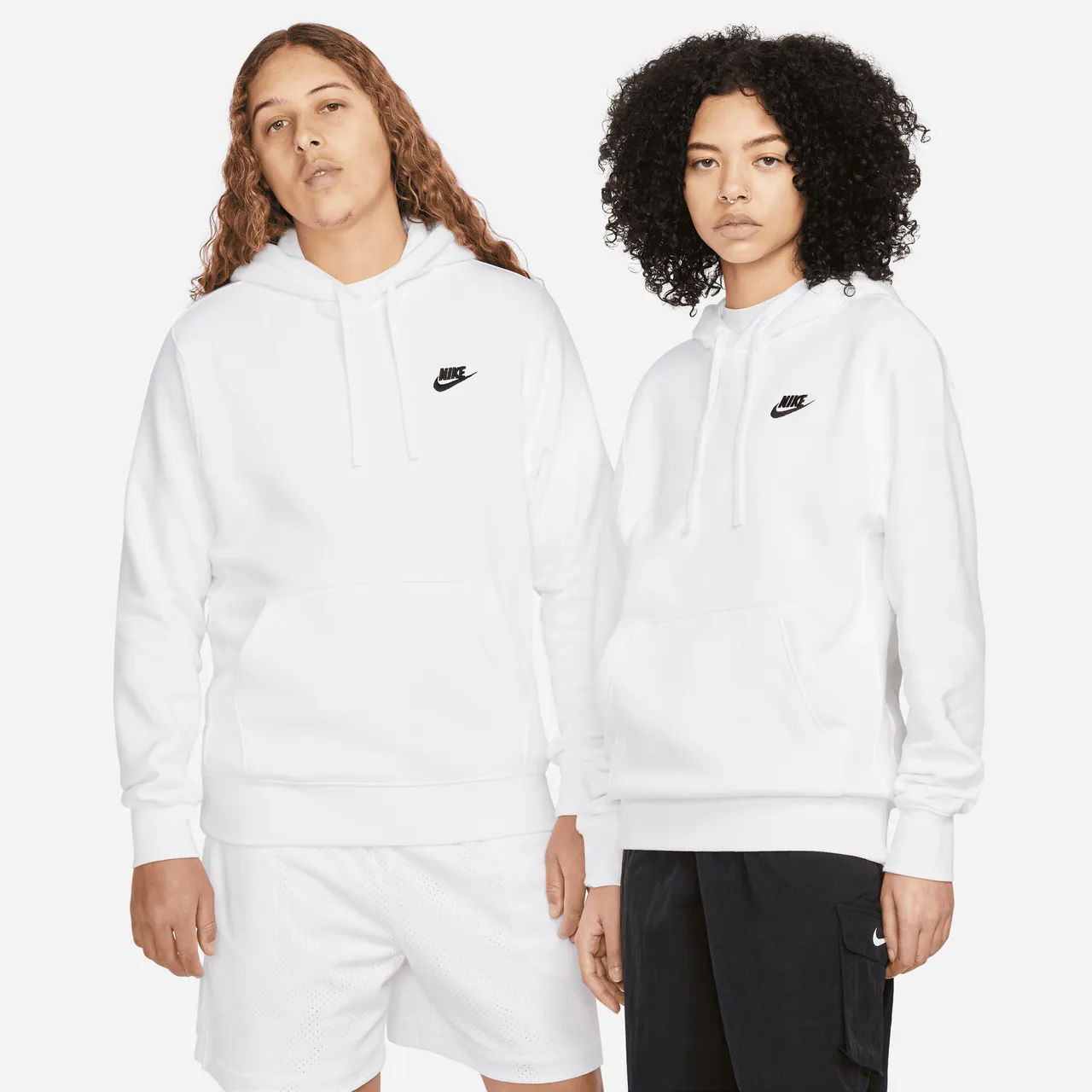 Nike Sportswear Club Fleece Hoodie - Wit