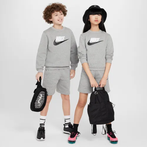Nike Sportswear Club Fleece trainingspak met shorts voor kids - Grijs