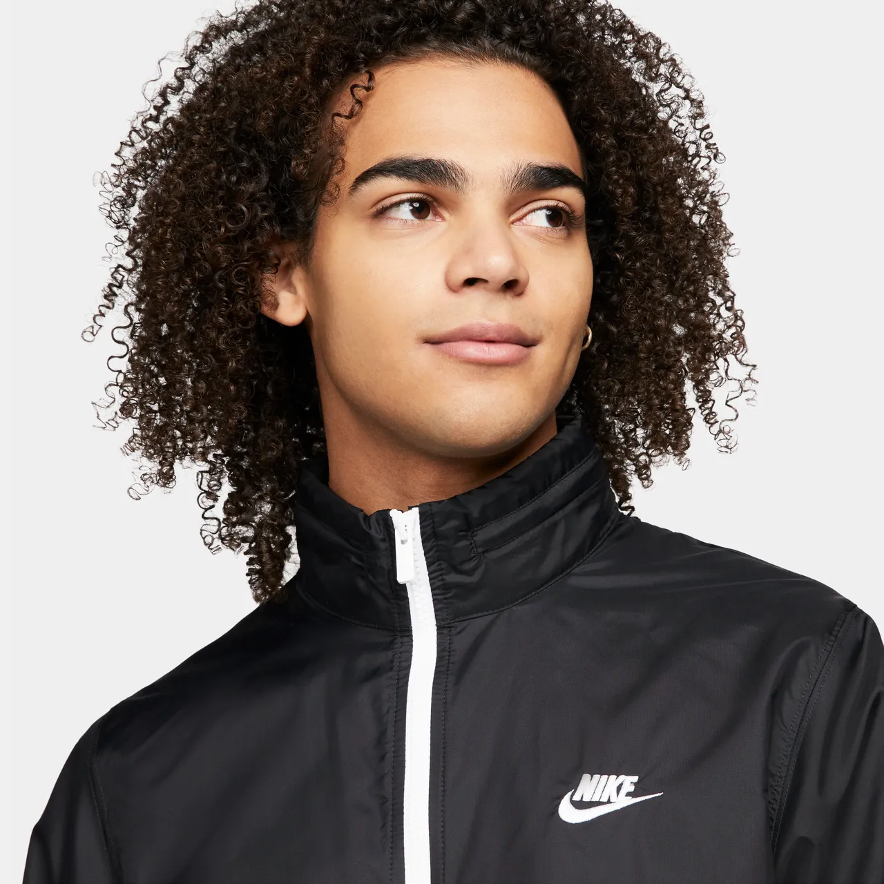 Nike Sportswear Club Geweven trainingspak met voering voor heren - Zwart