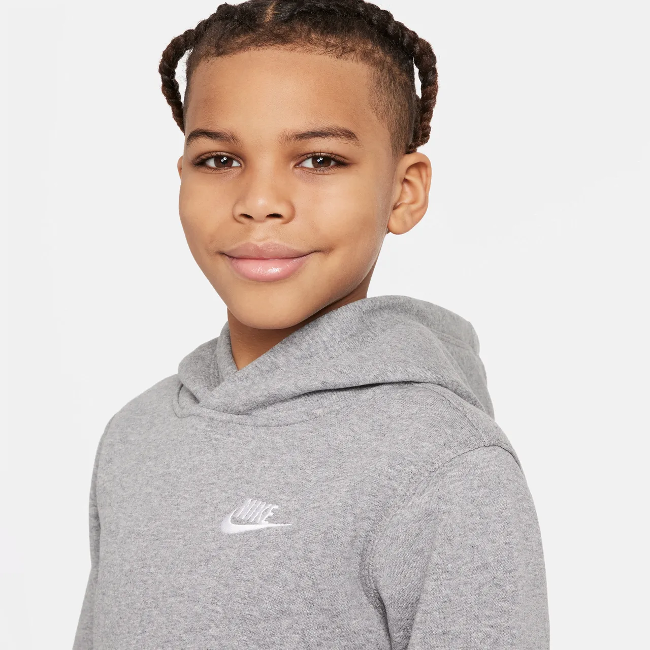 Nike Sportswear Club Hoodie voor kids - Grijs