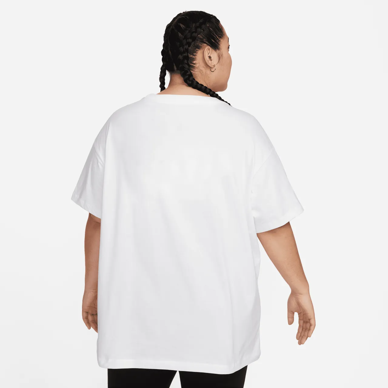 Nike Sportswear Essential T-shirt voor dames (Plus Size) - Wit