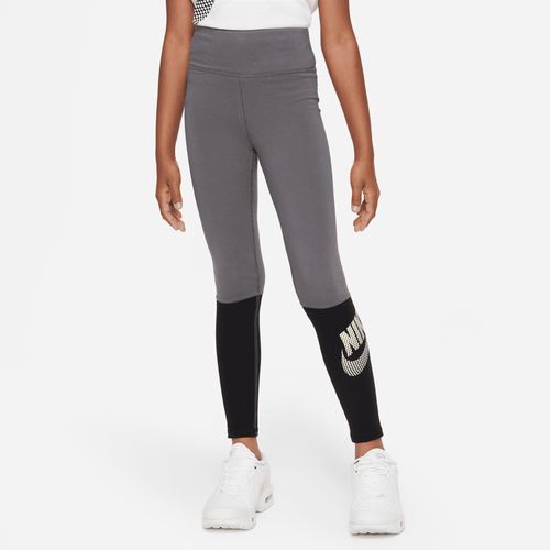 Nike Sportswear Favorites Danslegging met hoge taille voor meisjes - Grijs