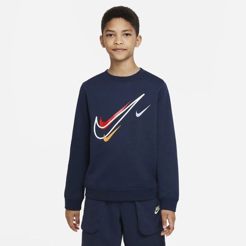Nike Sportswear Fleece sweatshirt voor jongens - Blauw