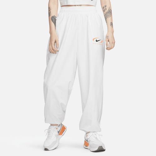 Nike Sportswear geweven joggingbroek voor dames - Wit