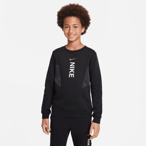 Nike Sportswear Hybrid Fleece sweatshirt voor jongens - Zwart