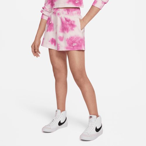 Nike Sportswear Meisjesshorts met gewassen look - Roze