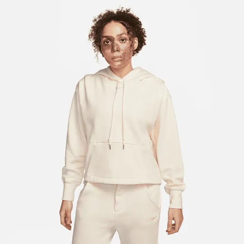 Nike Sportswear Modern Fleece Oversized hoodie van sweatstof voor dames - Wit