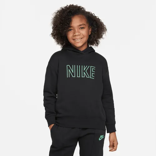Nike Sportswear Oversized hoodie voor meisjes - Zwart