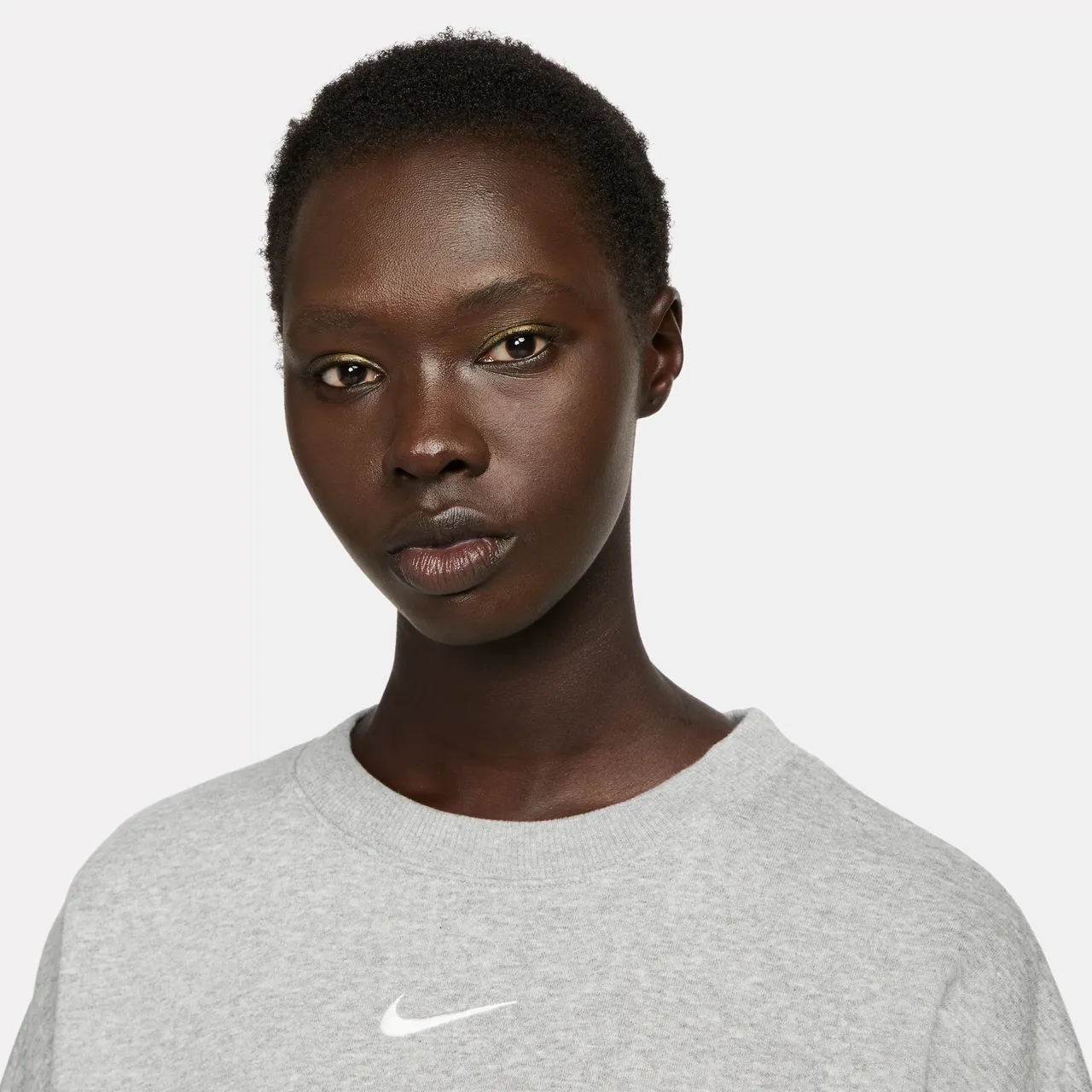 Nike Sportswear Phoenix Fleece extra oversized sweatshirt met ronde hals voor dames - Grijs