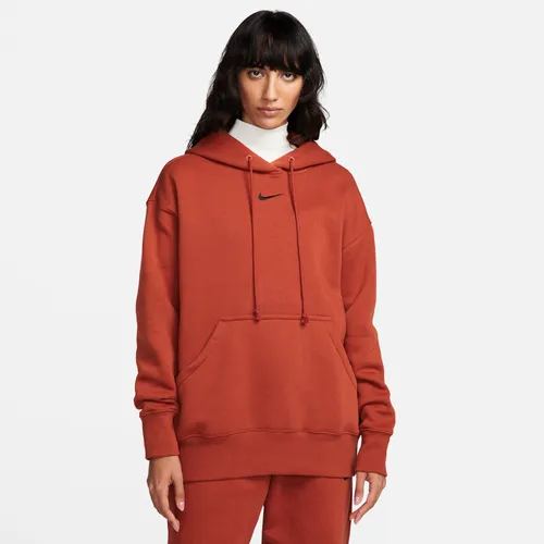 Nike Sportswear Phoenix Fleece Oversized hoodie voor dames - Oranje