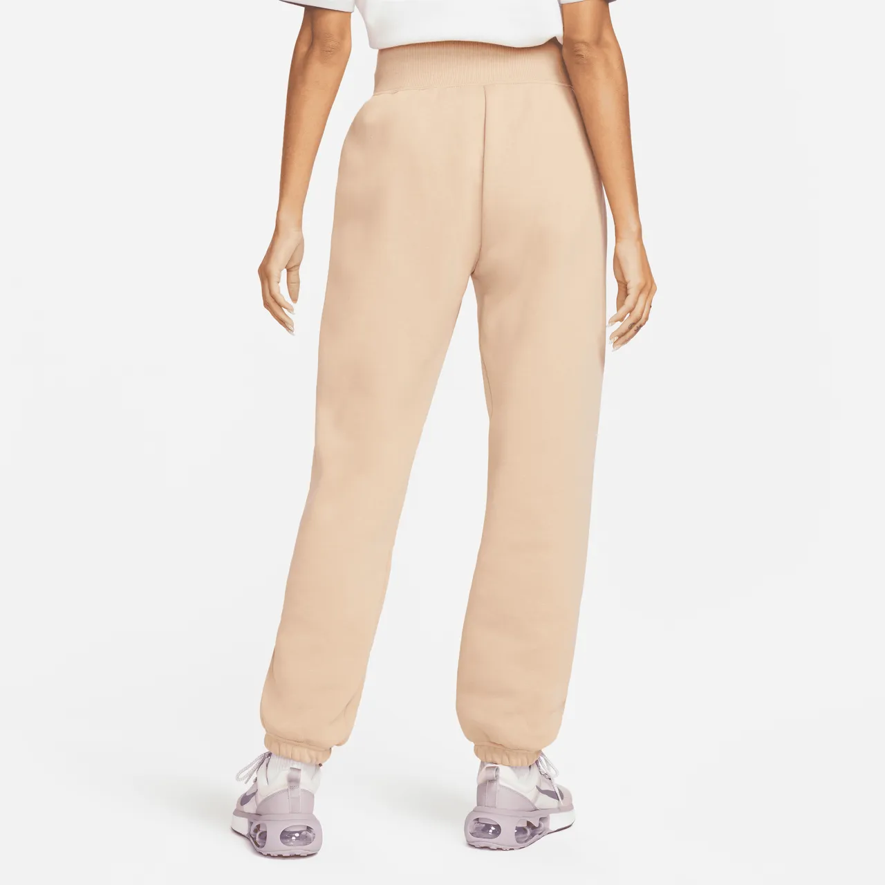 Nike Sportswear Phoenix Fleece Oversized joggingbroek met hoge taille voor dames - Bruin