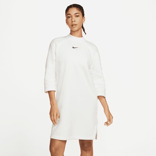 Nike Sportswear Phoenix Fleece Ruimvallende jurk met 3/4-mouwen - Wit