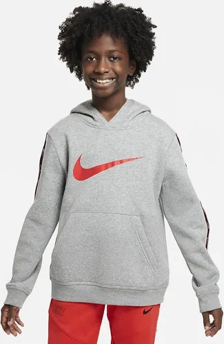 Nike Sportswear Repeat Fleecehoodie Kids Dark Grey Heather