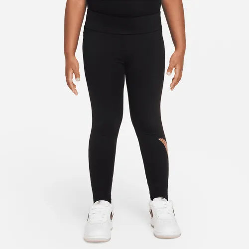 Nike Sportswear Shine legging voor kleuters - Zwart