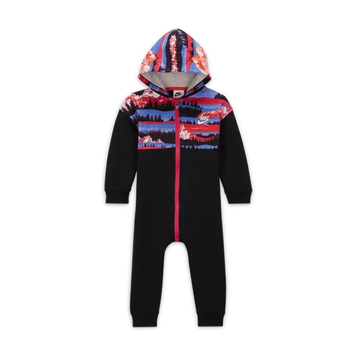 Nike Sportswear Snow Day Hooded coverall voor baby's - Zwart
