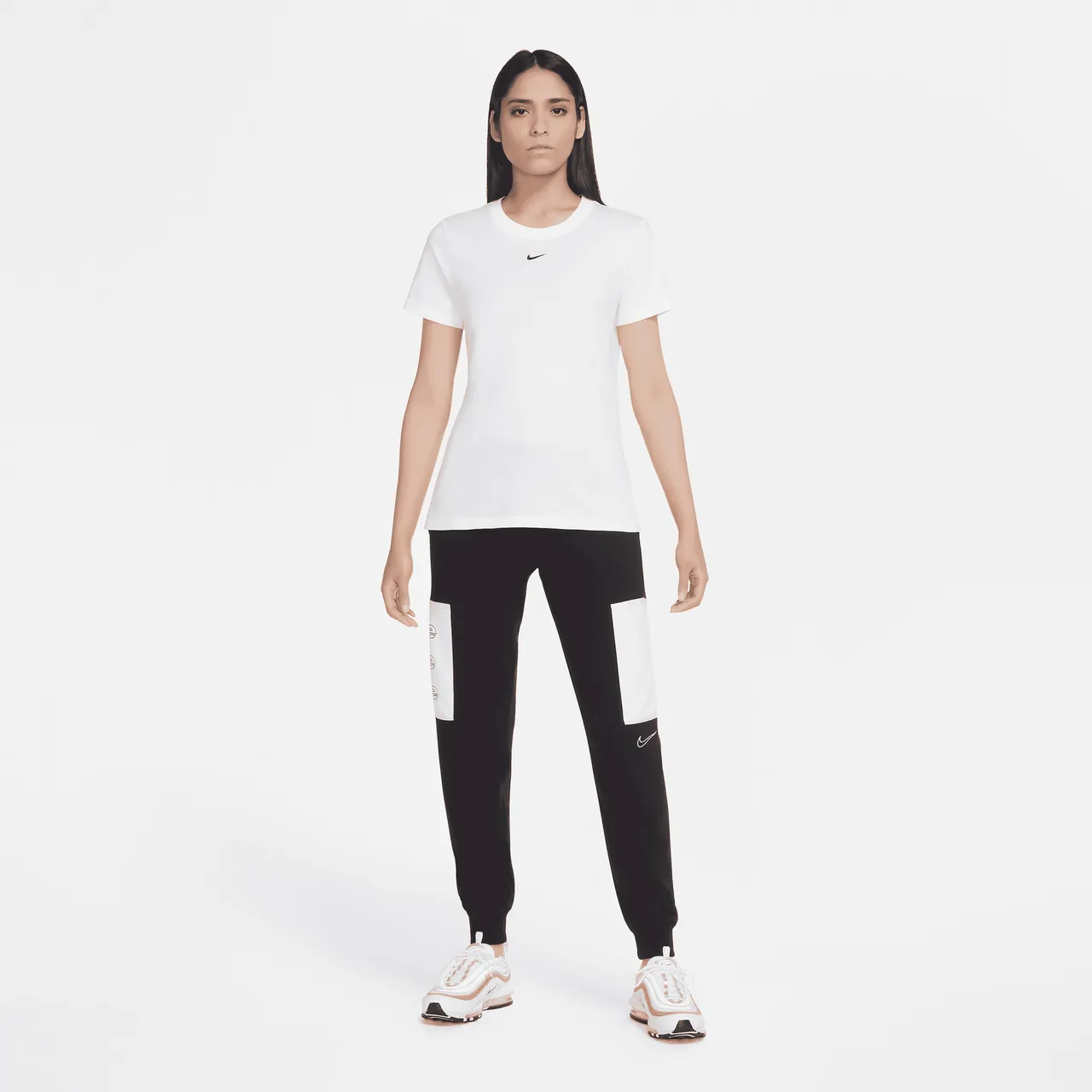 Nike Sportswear T-shirt voor dames - Wit